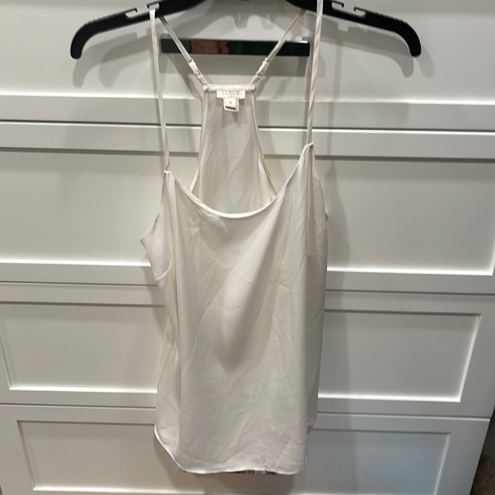 Cream jcrew tank. Never worn. No tags